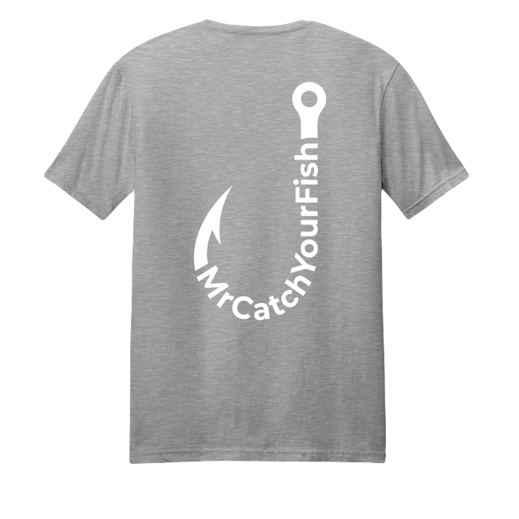 Light Heather Grey - DM108 - BACK