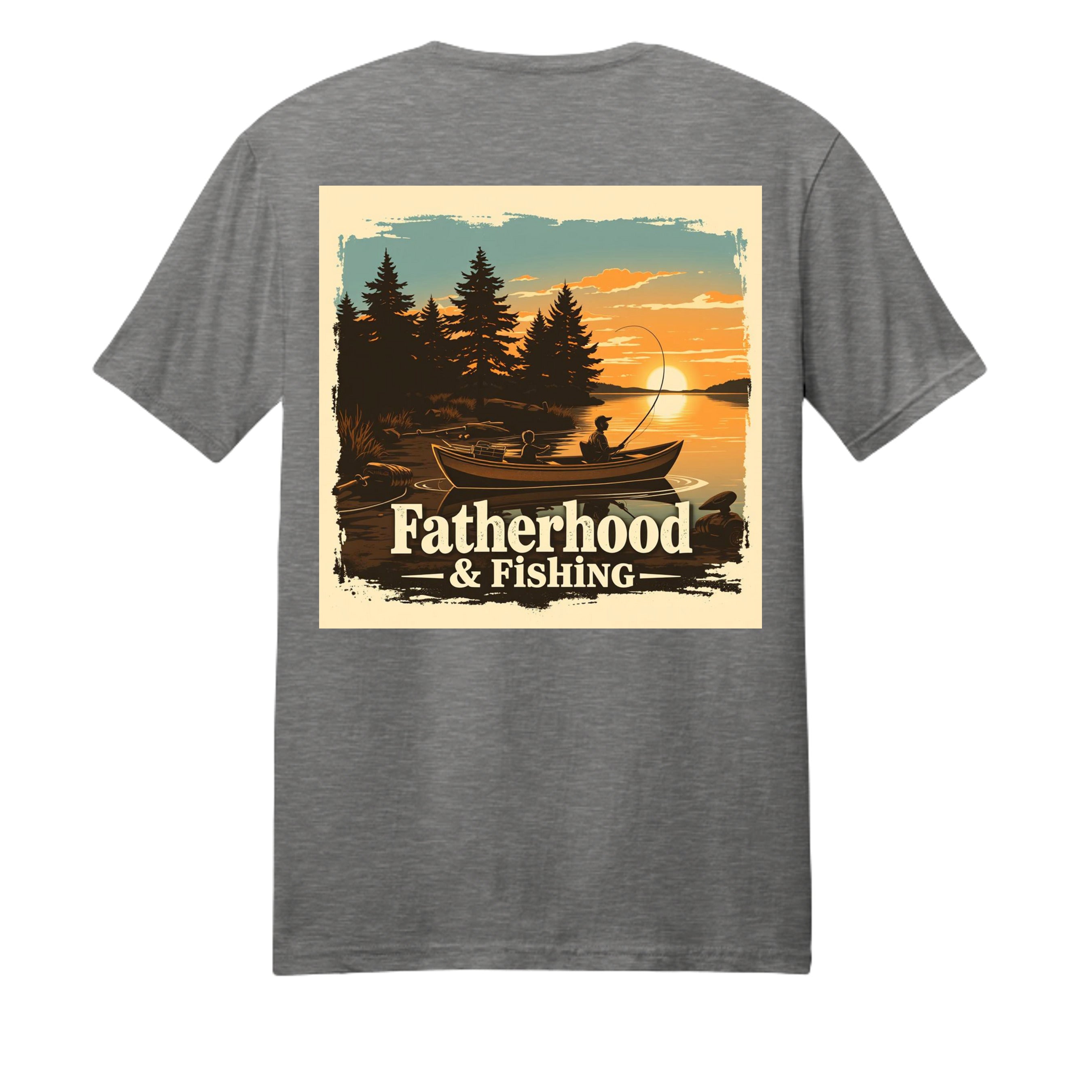 Graphite Heather - PC455 - BACK